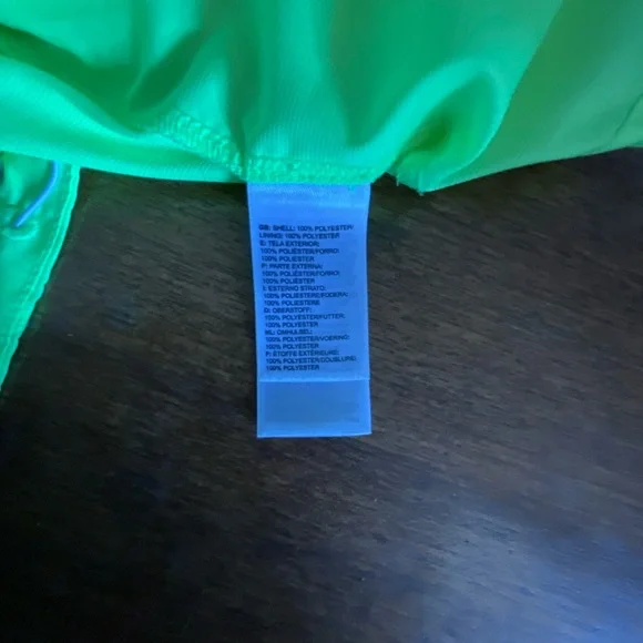 The North Face Women's Neon Yellow Running Jacket - Picture 7 of 7